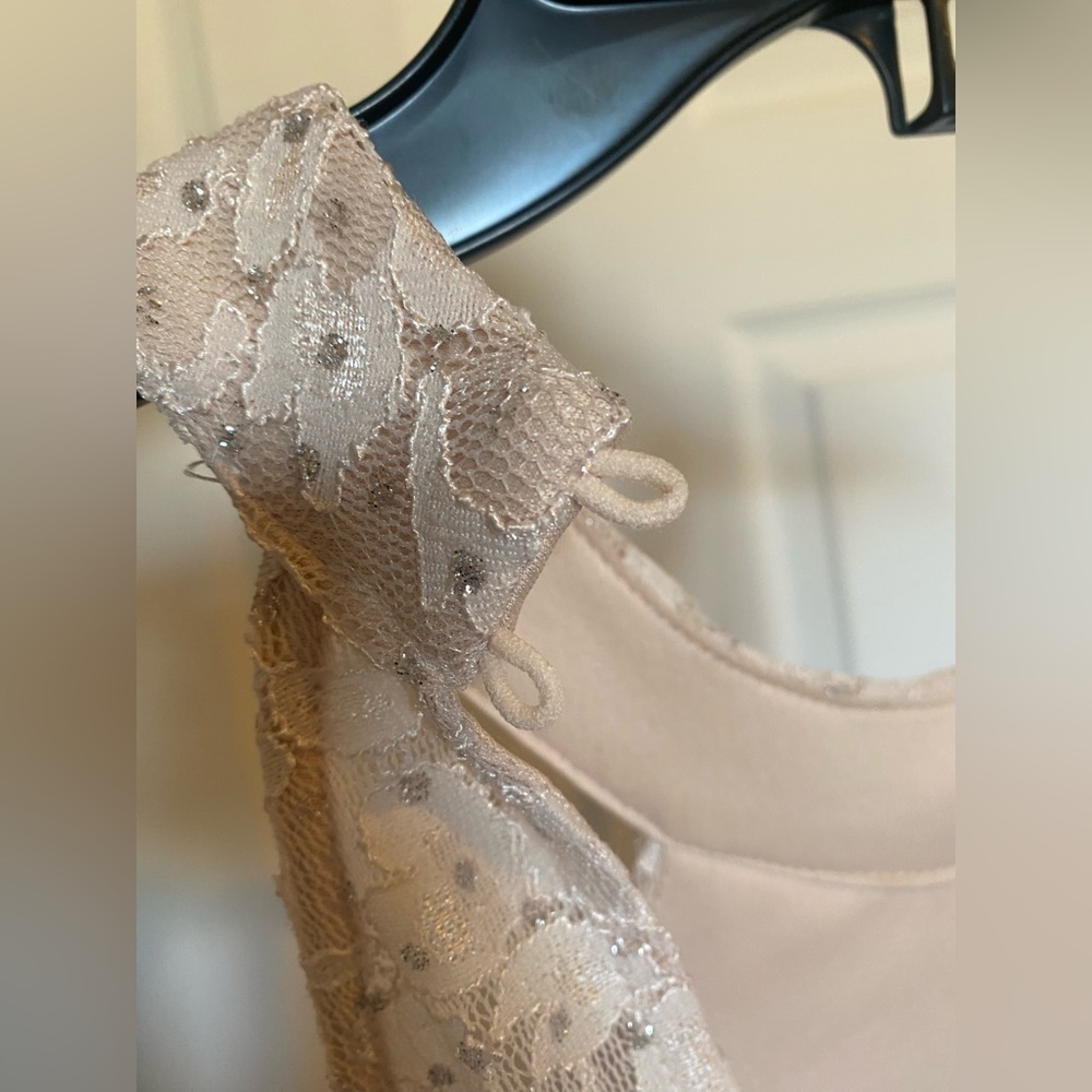 CREAM ROMPER DRESS - Picture 7 of 11